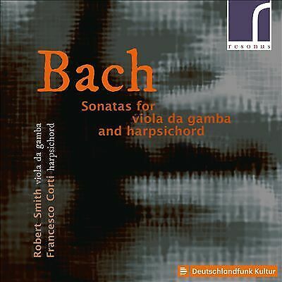 MediaTronixs Johann Sebastian Bach : Bach: Sonatas for Viola Da Gamba and Harpsichord CD Pre-Owned