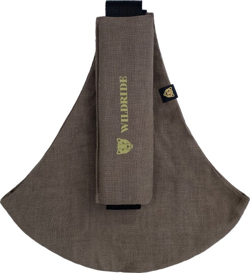 Wildride Bæresele, Brown Linen
