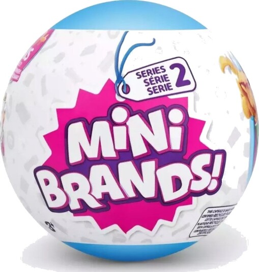 Zuru 5 Surprise Mini Brands Serie 2 3+ År 5 Overraskelser