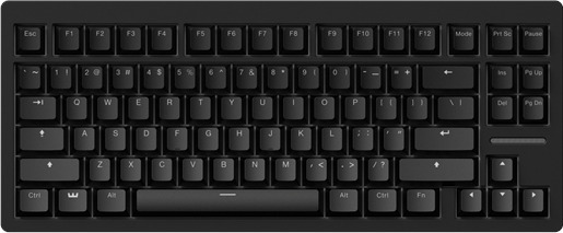 Wooting 80HE US ANSI Linear60 Uten numpad US Internasjonal Svart
