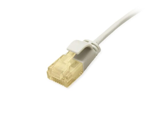 Equip Patchkabel Cat6a U/utp 2xrj45 1.50m Grau Slim Lszh Polybeutel