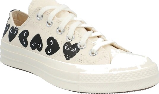 Comme des Garçons Converse X Play Comme Des Garcons Chuck 70 Multi Heart WHITE 37.5