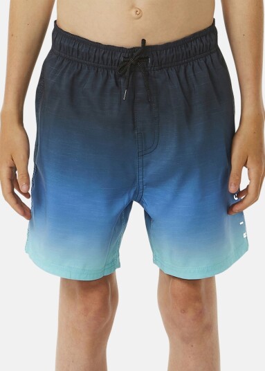 Rip Curl Fade Volley Boy Vintage Navy 12 Badebukser