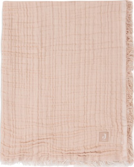 Jollein Musselinteppe Fringe Moonstone/Ivory