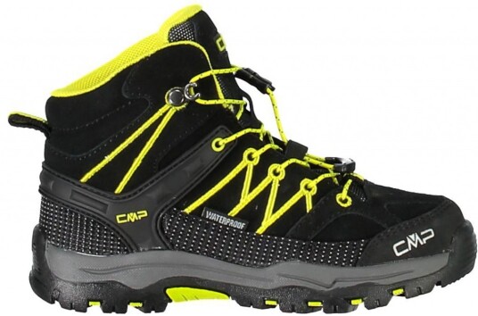CMP  Rigel Mid Tursko Kids Black   Limeade   Black   Limeade 33