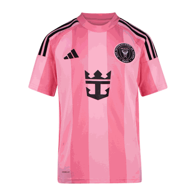 Adidas Inter Miami CF Home Jersey fotballdrakt junior Pink 140
