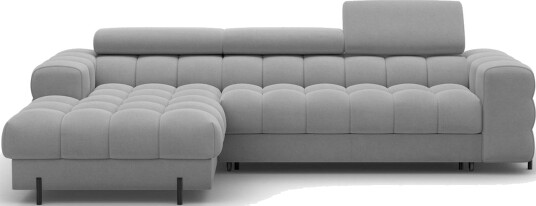 Hjørnesofa Eltap Felro 285x181x93 cm Aura 04 Grå Venstre