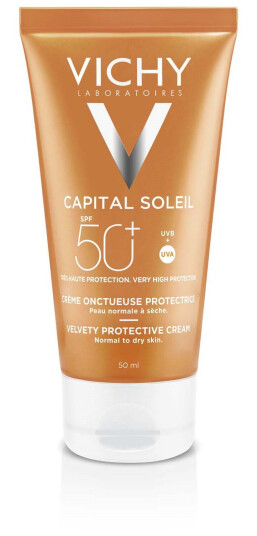 Vichy Ideal Soleil Velvety Cream SPF 50 for Normal to Dry Skin, 50 ml