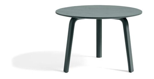 HAY Bella Salongbord Ø60 x H39 Brun Swick Grønn