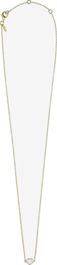 Design Letters Pearl Little Big Love Necklace Gold Plated GOLD L45 cm