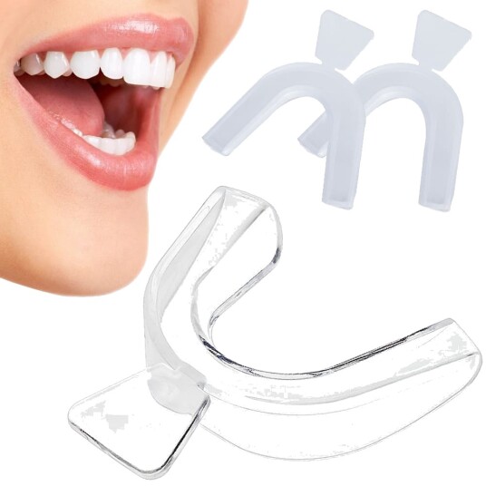 2 pack Tannskinner Avspenningsskinner mot tanngnissing
