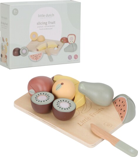 Little Dutch Little Dutch - Cutting Fruit Fsc - Multi/patterned - ONE SIZE
