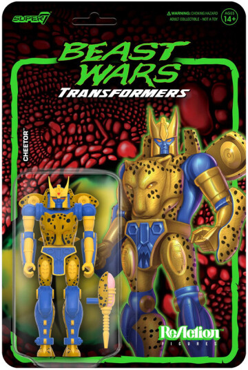 Transformers ReAction Wv 7 Beast Wars Cheetor