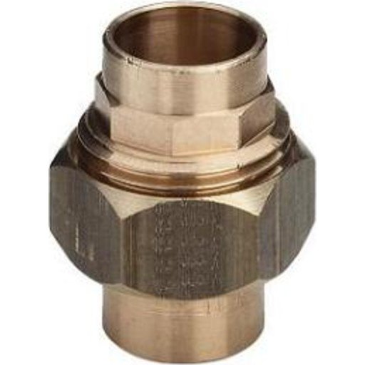 10 stk Messing loddeunion muffe/muffe 18 mm
