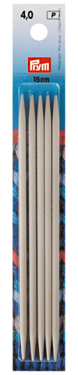 Strømpepinner 4,00 mm x 15 cm