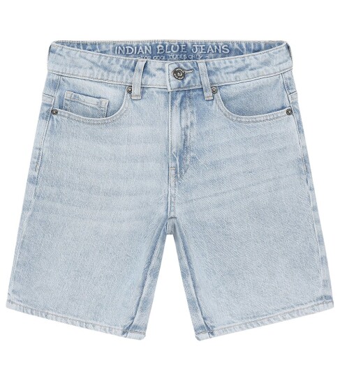 Indian Blue Jeans Wide Denim Short Light Jeans Blue 140