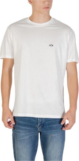 Armani Exchange T Shirt Cream XXL Armani Exchange T Shirt Cream XXL