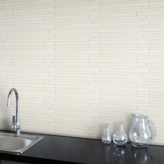 Klinker Arredo Bamboo Hvit Mosaic 2x30 cm