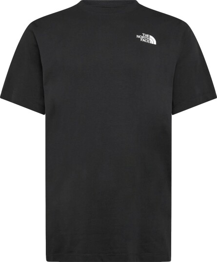 The North Face M Granitic Rock Box Nse Regular Ss Tee - TNF BLACK - XS