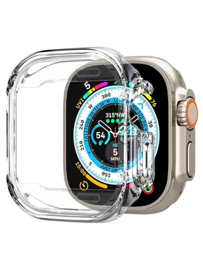 Spigen Ultra Hybrid - clear - Apple Watch Ultra 2/Ultra 49mm