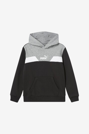 Puma Hettegenser Puma Power Colorblock Hoodie FL B Svart Puma Hettegenser Puma Power Colorblock Hoodie FL B Svart