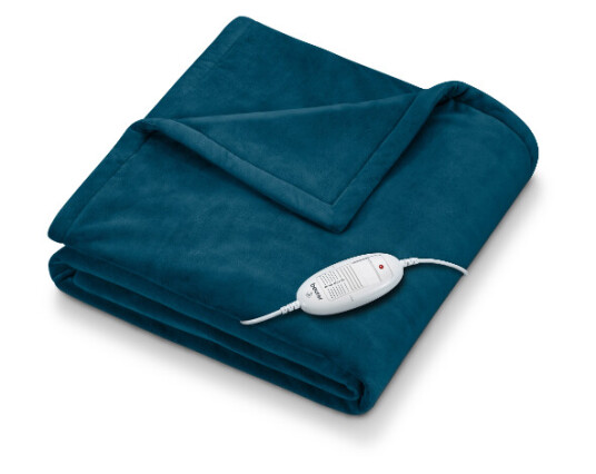 Beurer - Varmepledd Cozy HD 75 - Ocean Blue - 3 Års Garanti