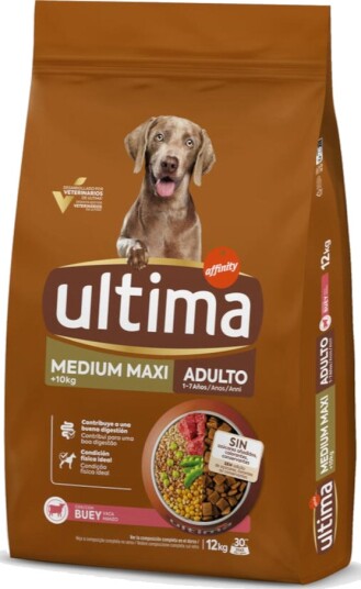 Affinity Ultima Tørrfôr Adult Ultima Medium Maxi Okse 2 X 12 kg