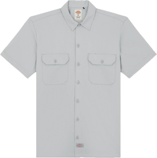 Dickies Men"s Work Shirt Shortsleeve Rec Ultimate Gray M