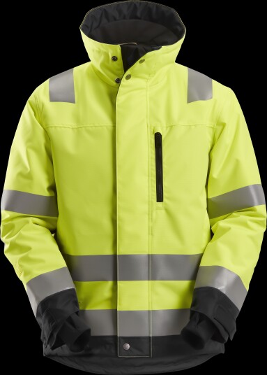 Snickers Workwear Vinterjakke 1130-6604 Varsel, Gul/Svart S