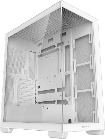 Deepcool CG580 Midi Tower Kabinett Hvit med Tempered Glass