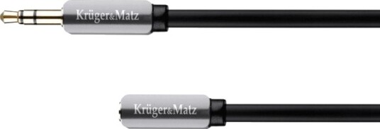 Kruger&Matz 3,5 Mm Jack Til 3,5 Mm Jack Kabel 3 M Sølv (Km0317)