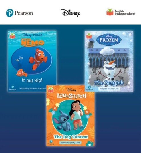 Pearson Bug Club Disney Reception Pack C, Including Decodable Phonics Readers For Phases 2 And 3: Fi Av Catherine Baker