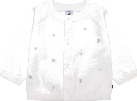 Petit Bateau Cardigans Jour   Cream   74