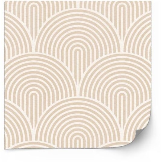 Selvklebende fliser Boho Lines Beige / 24 stk Selvklebende fliser Boho Lines Beige / 24 stk