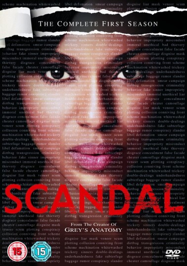 Scandal Sesong 1 DVD Scandal Sesong 1 DVD