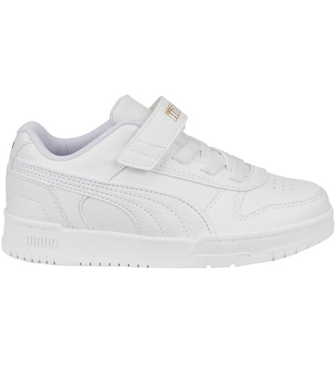 Puma Sko RBD kamp lav Hvit m. Gull 31 Sko