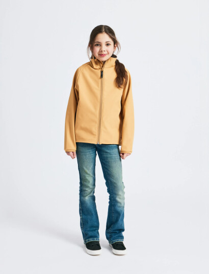ISBJÖRN of Sweden Thunder Wind & Rain Bloc Jacket Teen Lagoon 170/176 Orange 170/176