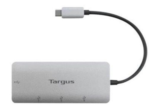 Targus USB-C to 4-Port USB-A Hub - hub - 4 ports USB-hub - 4 porter - Sølv