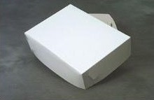 Kageæske Fold Selv Nr 1215 L200xb140xh50mm Pap Hvid,250 Stk/Krt
