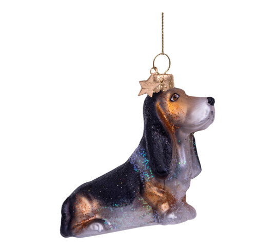 Vondels Glassornament dachshund H7,5 cm Vondels Glassornament dachshund H7,5 cm