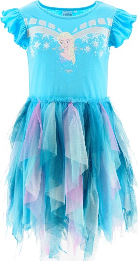 Disney Frozen Kjole Blå 104 110