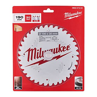 Milwaukee 160mm Sirkelsagblad med 4 Tenner for Tre