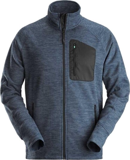Snickers Workwear 8042 FlexiWork Fleecejakke marineblå/svart XL