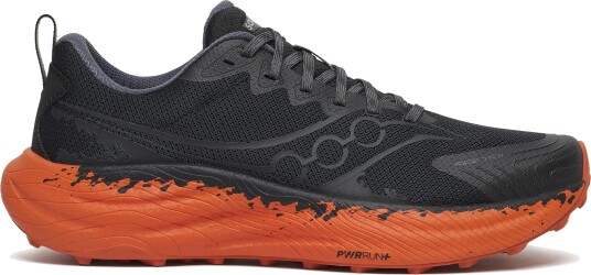 Saucony Men"s Ride Tr3 Black/rust 41 Saucony Men"s Ride Tr3 Black/rust 41