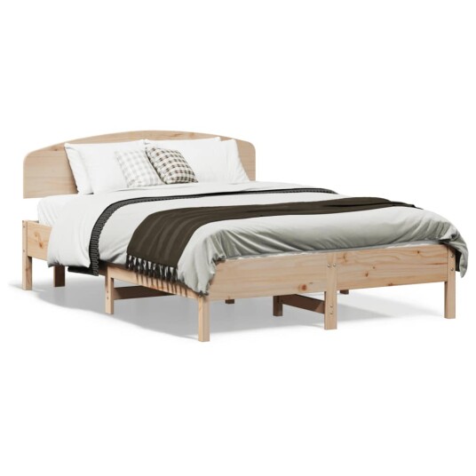 Sengeramme med hodegavl 120x190 cm heltre furu 8721012243422
