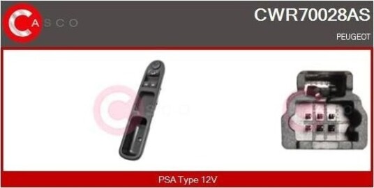 Bryter, vindusheis CASCO CWR70028AS Bryter, vindusheis CASCO CWR70028AS