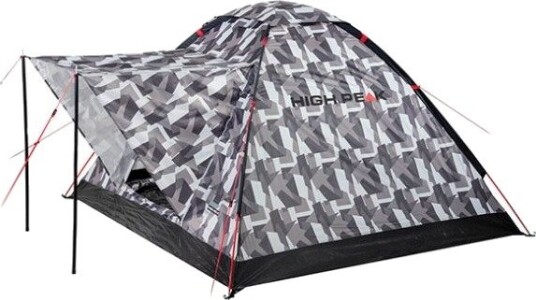 High Peak telt Beaver 3 camping Hard Ramme Dome Kuletelt 3 personer Kamuflasje