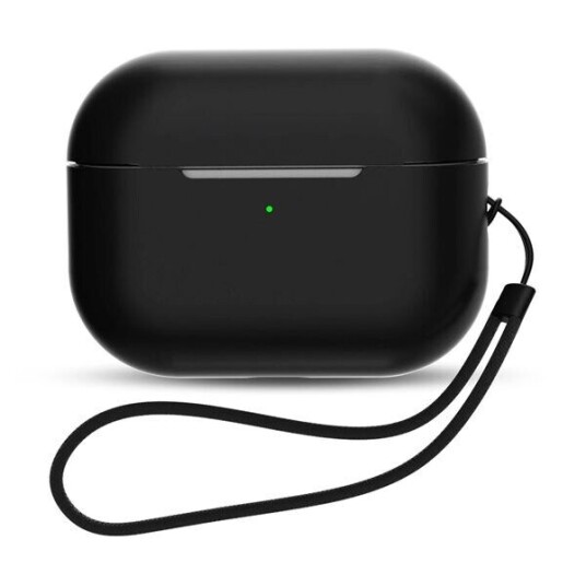 Silikonetui for AirPods Pro 2 / AirPods Pro 1   Svart