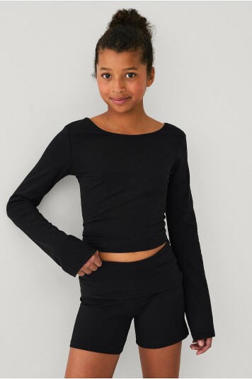Ellos Collection Yogashorts Svart