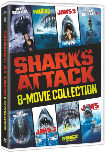 Sharks Attack 8Film Collection DVD
